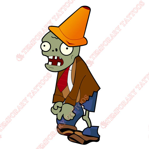 Plants vs Zombies Customize Temporary Tattoos Stickers NO.966